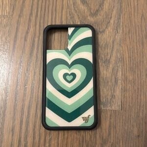 wildflower green hearts case